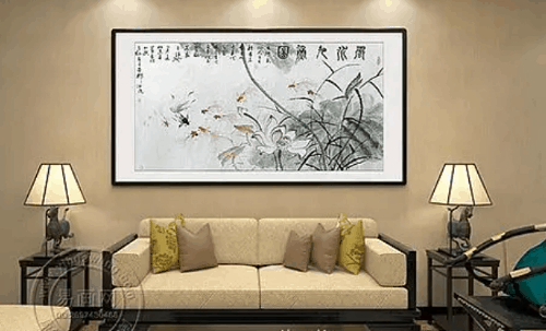 从风水讲客厅西墙挂什么画，十大最旺家的客厅挂画