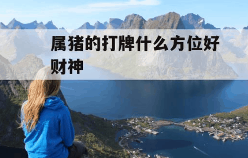女属猪今天打牌的运气怎么样？ 属猪今天赢钱方位解析